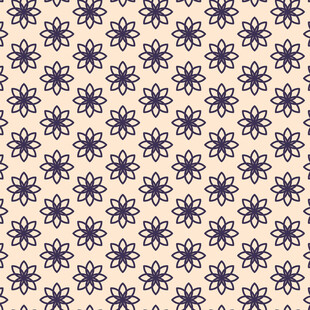 紫色花卉图案背景纹理