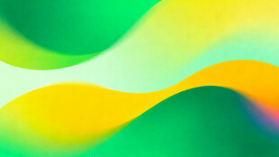 多彩波浪动态背景图