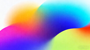 多彩渐变流体背景图案