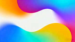 多彩流体渐变抽象背景图