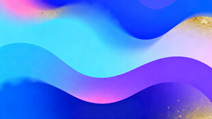 梦幻渐变流体背景图案