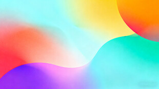 多彩渐变流体背景图案