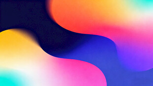 多彩渐变流体背景图案