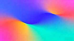 绚丽多彩渐变流体背景图