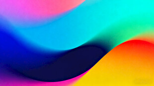 绚丽多彩流体渐变背景图