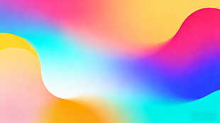 多彩渐变流体背景图案