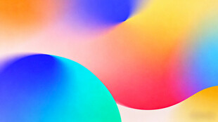 多彩流体渐变抽象背景图