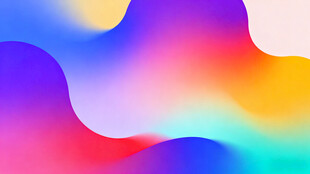 绚丽多彩流体渐变背景图