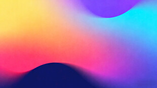 绚丽多彩渐变流体背景图