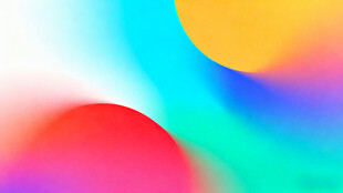 多彩渐变抽象流体背景图