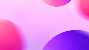 梦幻渐变彩色几何图形