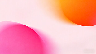 渐变色彩抽象圆形图案