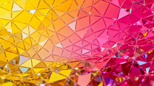 多彩几何碎片抽象背景图