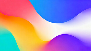 多彩渐变流体背景图案