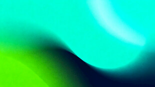 渐变蓝绿抽象背景图