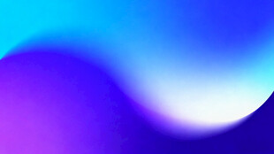 蓝紫色渐变抽象波浪背景