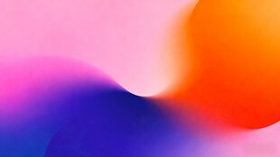 梦幻渐变色彩抽象背景图