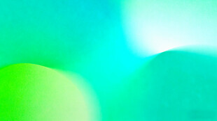 渐变绿蓝抽象背景图