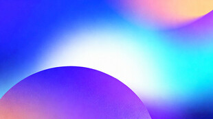 梦幻渐变色彩抽象背景图