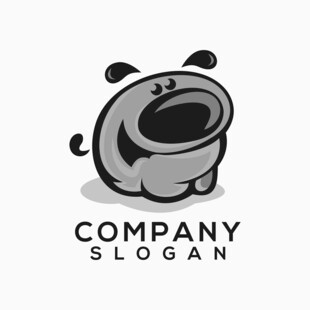 卡通小狗公司标志