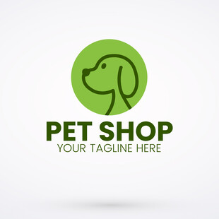 宠物商店标志设计