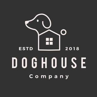 狗屋公司标志设计