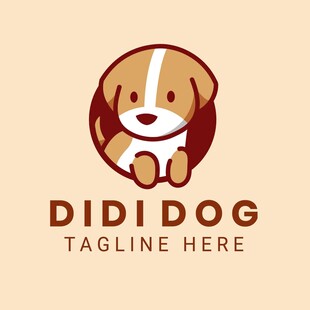 迪迪狗标志设计