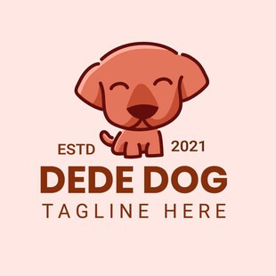 德德狗品牌标志设计