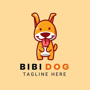 比比狗标志设计