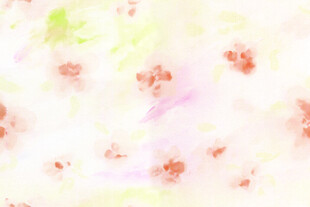 梦幻水彩花卉背景图