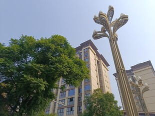 城市中的艺术雕塑景观