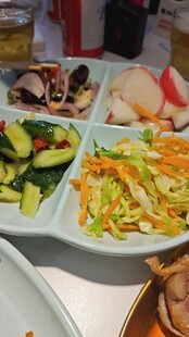 多样日式小菜拼盘