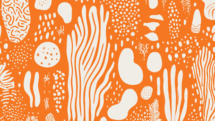 橙色抽象纹理图案背景