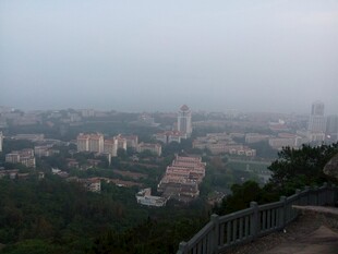 俯瞰城市景观 厦门