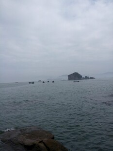 海上孤景 厦门鼓浪屿