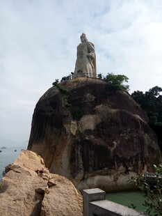 鼓浪屿郑成功雕像景观