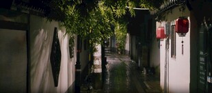 幽静小巷的中式风情