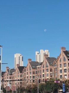 城市中错落有致的欧式建筑群