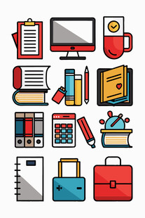 办公物品集合