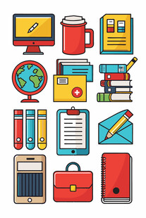 办公学习用品集合