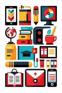 多样办公学习元素集合