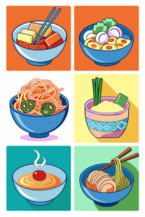 多彩面食美食集合