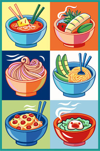 多彩美味中式面食集锦