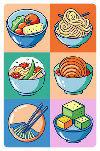 多样美味面食与小吃