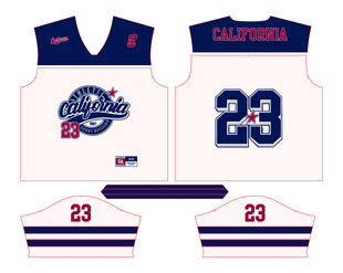 篮球球衣设计稿展示