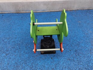 绿色机械装置展示