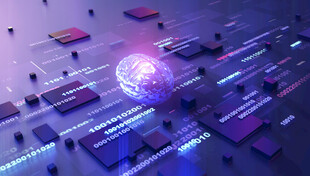 科技感未来城市虚拟场景