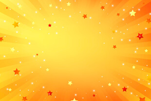 金色光芒星星背景图