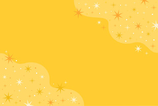 黄色梦幻星星背景图