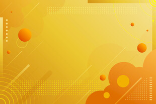 暖黄色渐变几何背景图